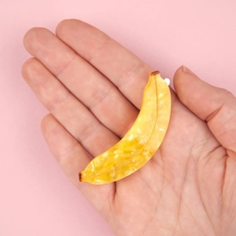 Coucou Suzette】 ククシュゼット banana バナナ hair clip |