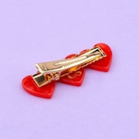 【Coucou Suzette 】 ククシュゼット heart ハート mini Hair clip