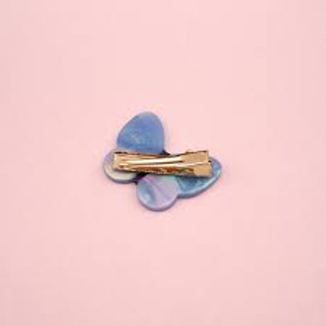 【Coucousuzette】【ククシュゼット】Lavender  Butterfly 蝶々 mini Hair clip