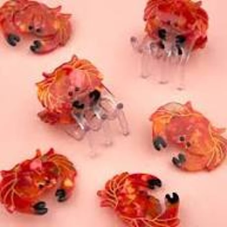 【Coucou Suzette】【ククシュゼット】crab カニ hair claw