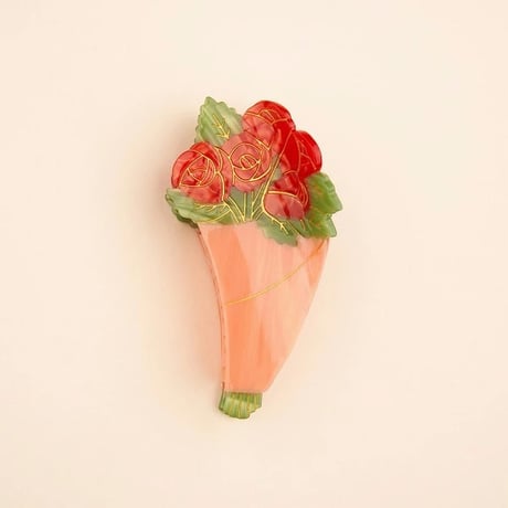 【Coucousuzette】【ククシュゼット】Rose Bouquet  ローズブーケ 薔薇 Hair Claw