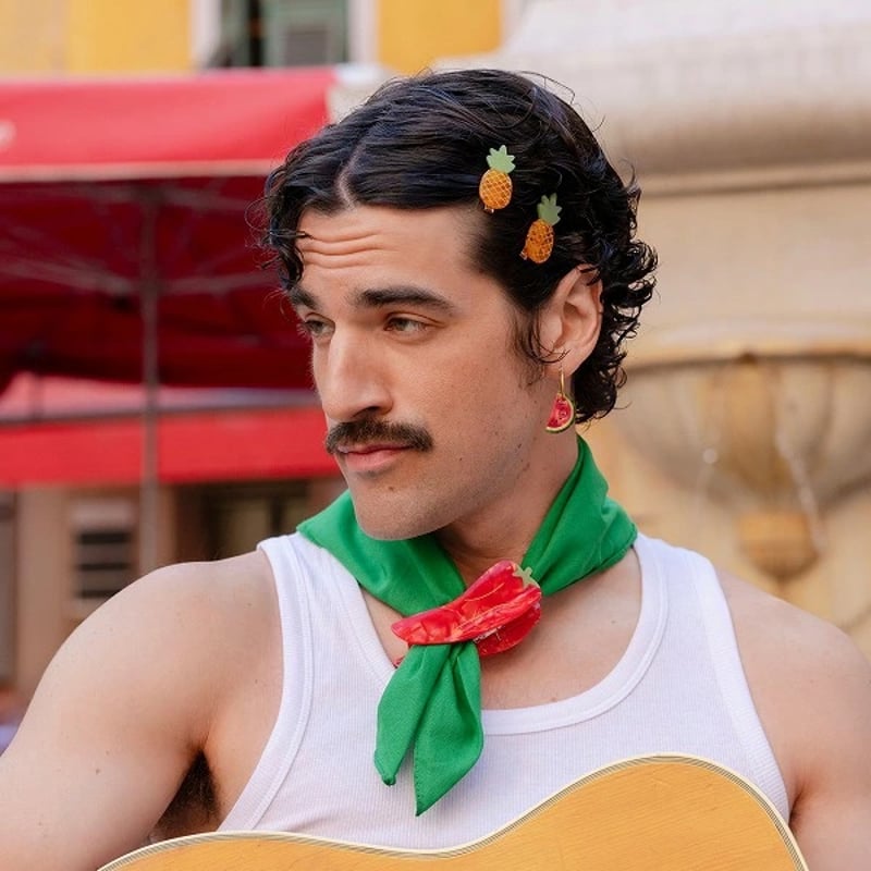 レア 未使用 タグ付 ヴィンテージ KOESEN Schnappi シュナッピー Coucou Suzette】 ククシュゼット pineapple パイナップル hair