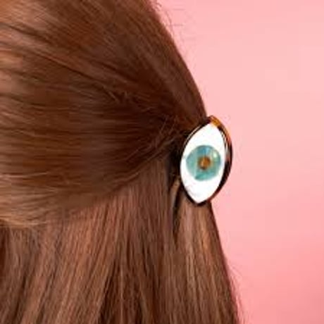 【Coucousuzette】【ククシュゼット】Eye 目 mini hair claw