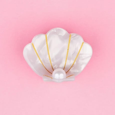 【Coucou Suzette】【ククシュゼット】Mini coquille　ホタテ mini hair claw