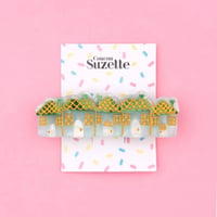 【Coucou Suzette】【ククシュゼット】Christmas snowy town スノータウン  hair clip