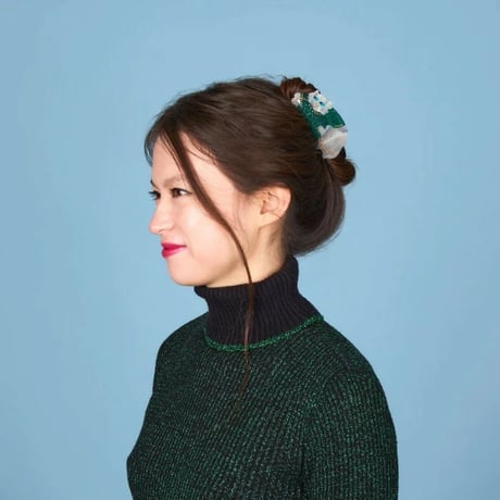 【Coucou Suzette】【ククシュゼット】Christmas Chilly cat くつろぐ猫 Hair Claw