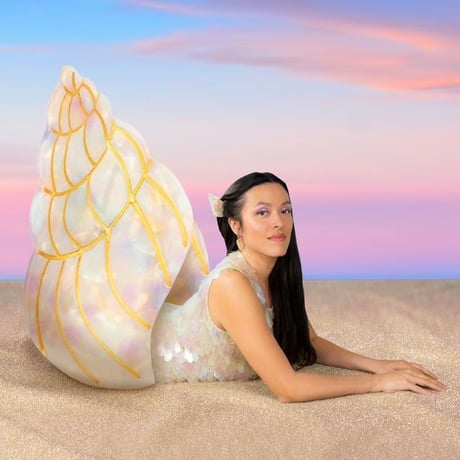 【Coucou Suzette】【ククシュゼット】shell 貝殻　hair claw