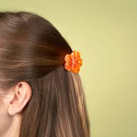 【Coucousuzette】【ククシュゼット】Nasturtium  ナスタチウム 金蓮花 mini Hair claw