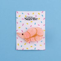 【Coucou Suzette】【ククシュゼット】shrimp えび mini hair clip