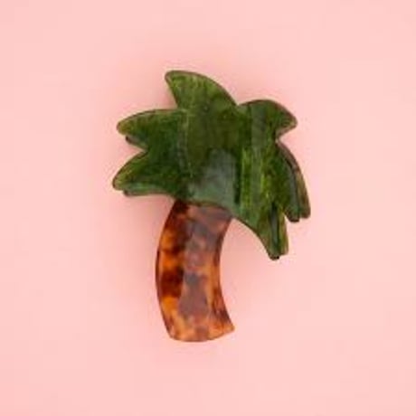 【Coucou Suzette】【ククシュゼット】palm tree ヤシの木 パームツリー hair claw