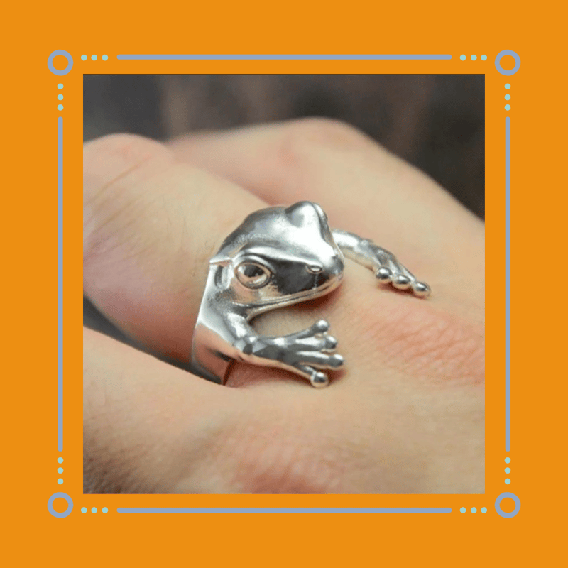 カエル 指輪 蛙 リング アクセサリーアンティークコレクション