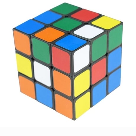 ルービックキューブ パズル 集中力 認知症 脳トレ 3×3×3 知育玩具 立体  軽量 シンプル 懐かし 暇潰し トレーニング