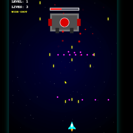 PC用シューティングゲーム　メテオ・ストライカー198X