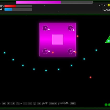 PC用ミニゲーム　ギャラクティック　ターレット