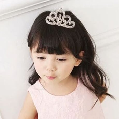 子供髪飾り ティアラ ミニティアラ 子供用 ベビーアクセサリー ヘッドドレス お姫様 ピアノ発表会 入園式 撮影用 結婚式 七五三 謝恩会