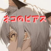 ゴールド　猫　ピアス　ユニークデザイン　クール　ヒップポップ　ネコミミ少女　かわいい　おしゃれ　シンプル　デザイン　ワンダフル
