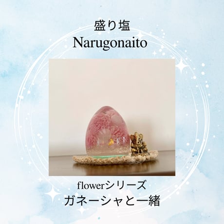 盛り塩オルゴナイト　Narugonaito (artistコース）