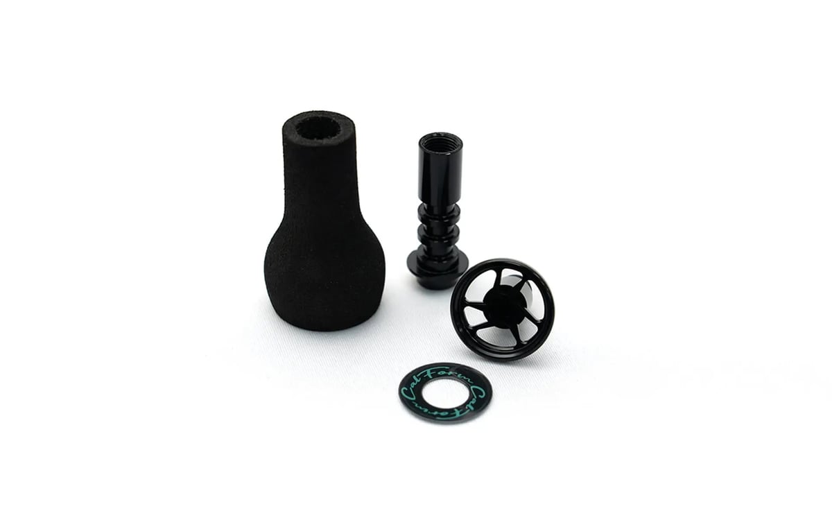 DRT CUSTOM REEL HANDLE VARIAL CALFORM KNOB/DRT