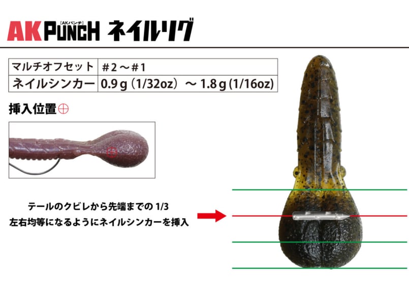 issei/一誠 AK PUNCH 2.4inch/AKパンチ 2.4インチ | BOAT&T