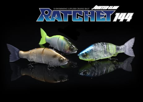Leurre Gan Craft Jointed Claw Ratchet 144mm – swimbait - Sport & Plein air
