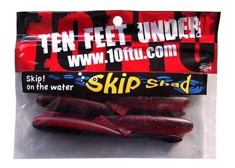 10 TEN-FEET UNDER/10テンフィートアンダー Skip Shad 4.8”/ス