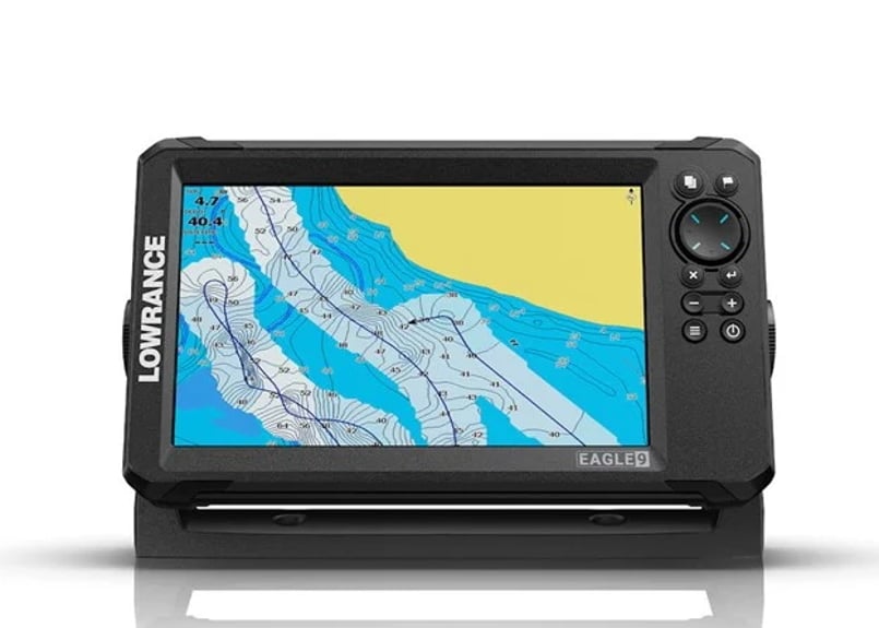 LOWRANCE/ローランス EAGLE 9/イーグル 9 トリプルショットHD（地図データカ...