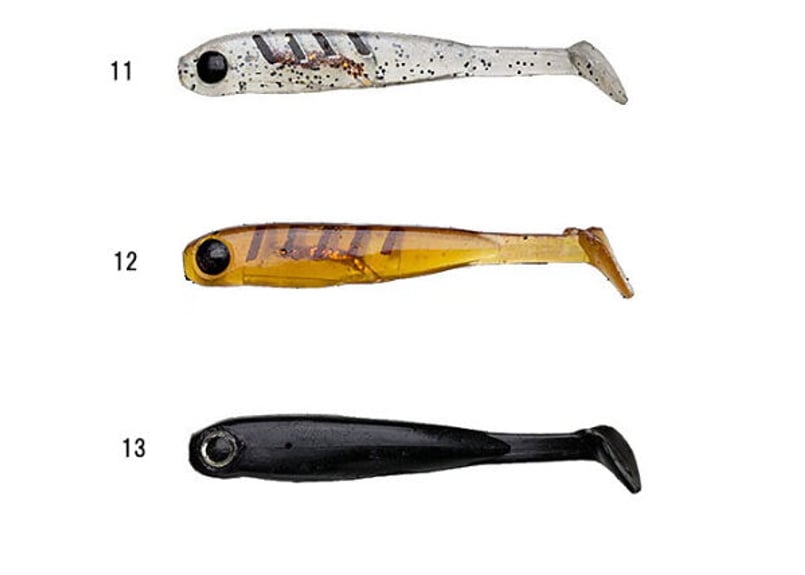 NORIES/ノリーズ F-INLET SHAD/F-インレットシャッド 3.2インチ