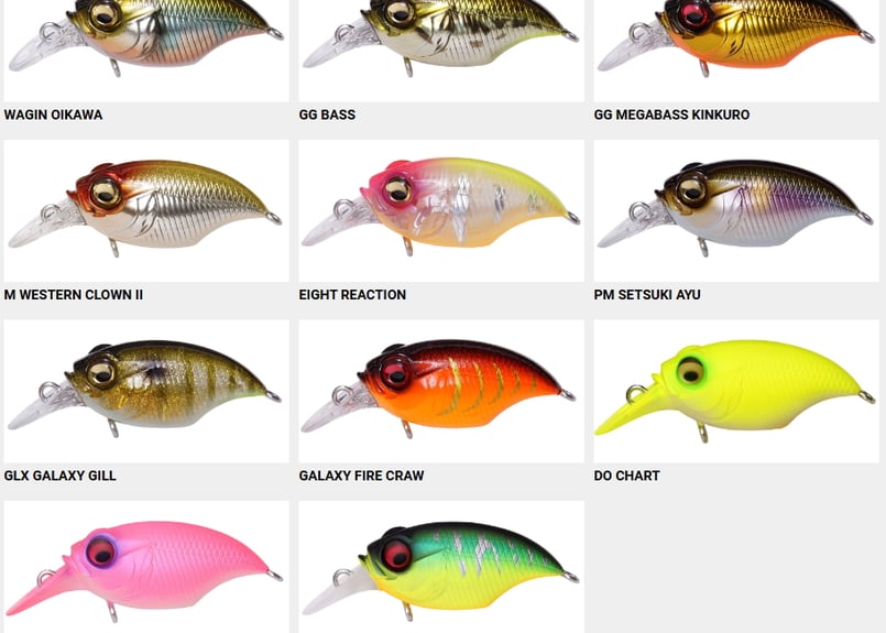 メガバス　ベビーグリフォン 8個セット Megabass BABY GRIFFON ベビーグリフォン ZERO : 松本釣具店Yahoo!店