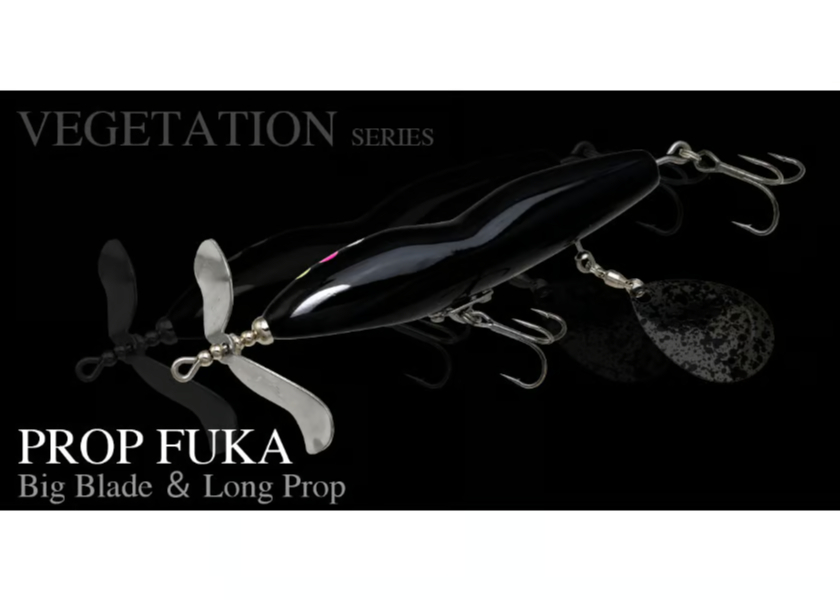 新製品 ノリーズ PROP FUKA プロップフカ リアルブラック PROP FUKA | BASS | NORIES