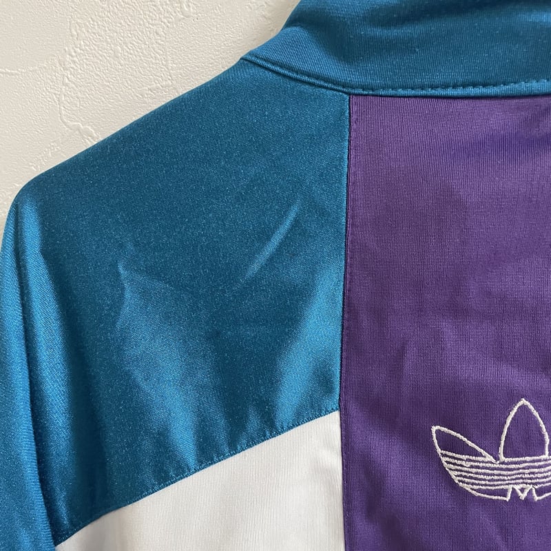 vintage adidas track jacket (purple/multi) | 4G