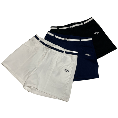 8WAYストレッチ 撥水ニットツイルショートパンツ　キャロウェイ
