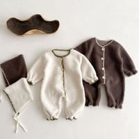 【すぐにお届け】ベビー服 もこもこロンパース あったか 男の子 女の子 ベビー 新生児 キッズ 子供 トドラー ベビーウェア プレゼント 出産祝い