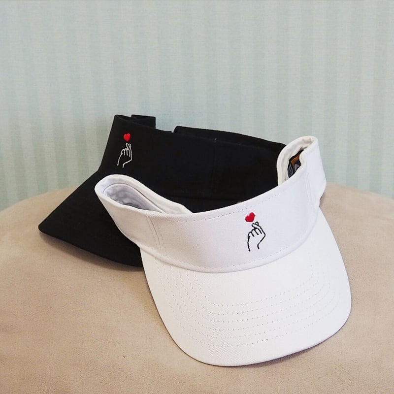 送料無料！ゴルフグッズ オリジナル商品 サンバイザー ロゴ刺繍