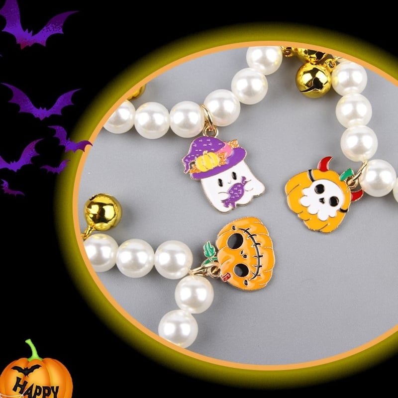 【youchanmonchi】ハロウィンアクセサリーページ ペット ペット用品 犬 猫 首輪 ハロウィン アクセサリー 鈴つき