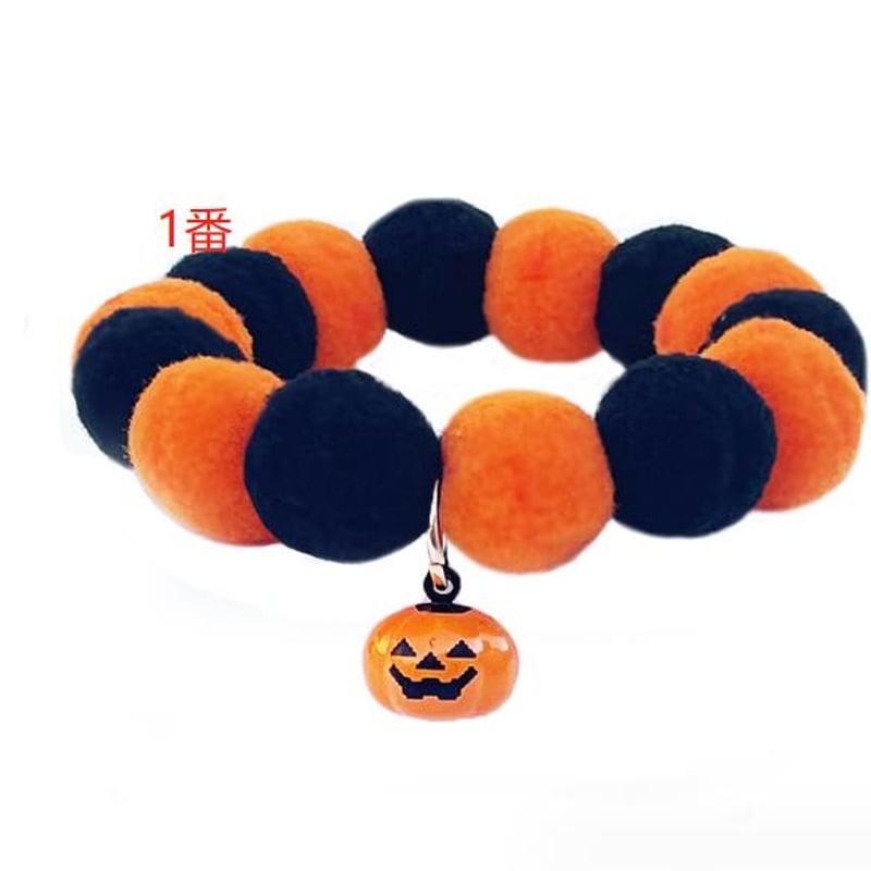 ペット ペット用品 ハロウィンチャーム付き首輪 犬 猫 ペットグッズ