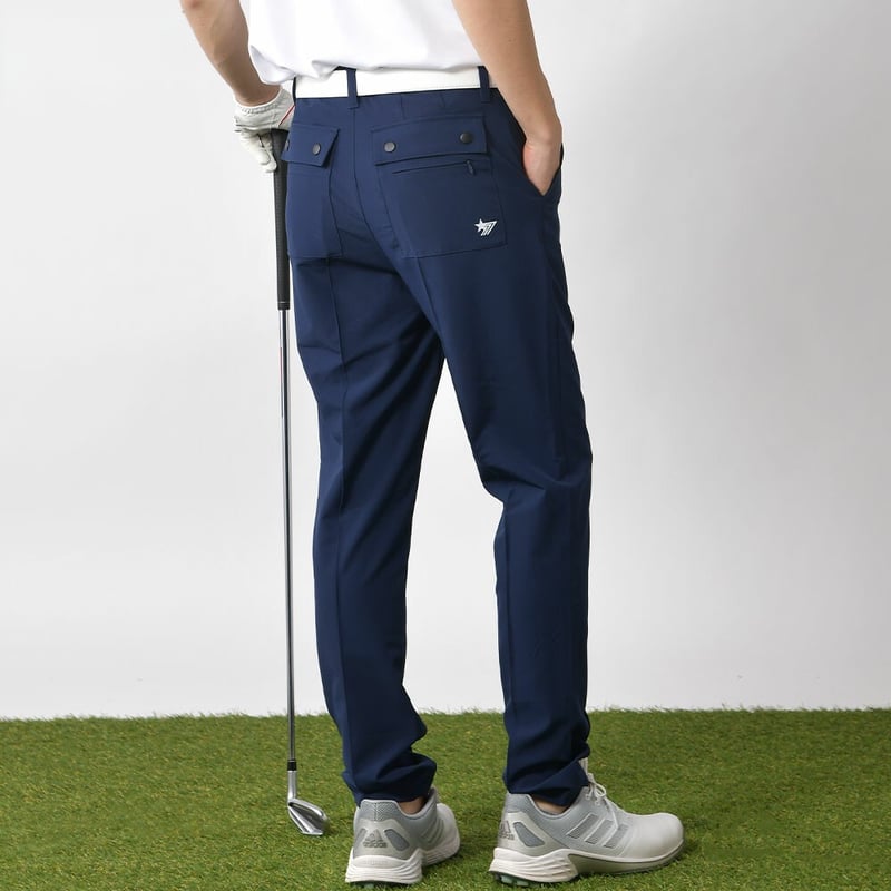 カジュアルで快適なメンズゴルフスポーツパンツ STELLA77GOLF パンツ 蛍光カラーゴルフパンツ メンズ : ZOZOTOWN