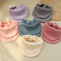 【予約商品】ベビー服 韓国スタイル スカーフ風 スタイ 三角巾風 よだれかけ お食事エプロン ベビー 新生児 キッズ 子供 トドラー ベビーウェア プレゼント 贈り物 出産祝い おしゃれ
