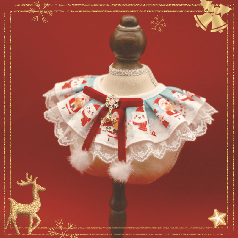 すぐにお届け】猫ちゃんのXmasアイテム☆C-Queen クリスマスカラー