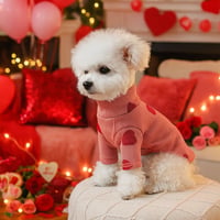 犬服 ハート柄タートルネック長袖ニット トップス ペット服 犬 おしゃれ かわいい 安い 小型犬 中型犬 大型犬 トイプードル