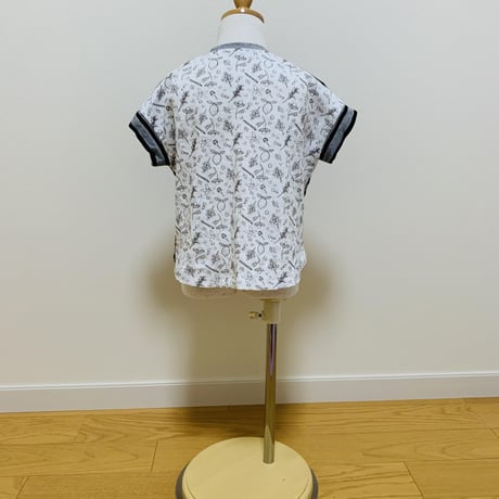 【型紙】リラックスTシャツ100cm-A4版