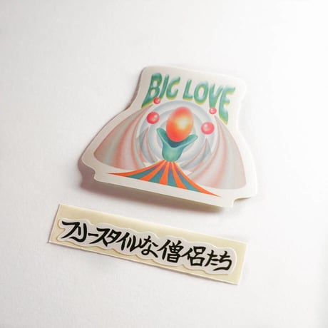BIG LOVE・ロゴステッカーセット（送料込み）