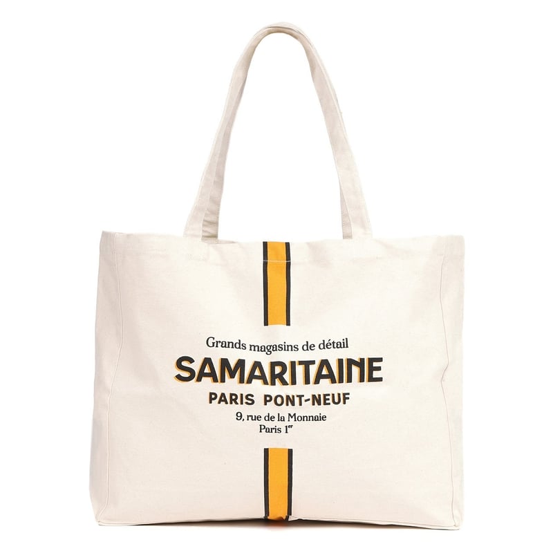 パリサマリテーヌ 大きめエコバッグ 新品 ブリジットタナカ】誰それ