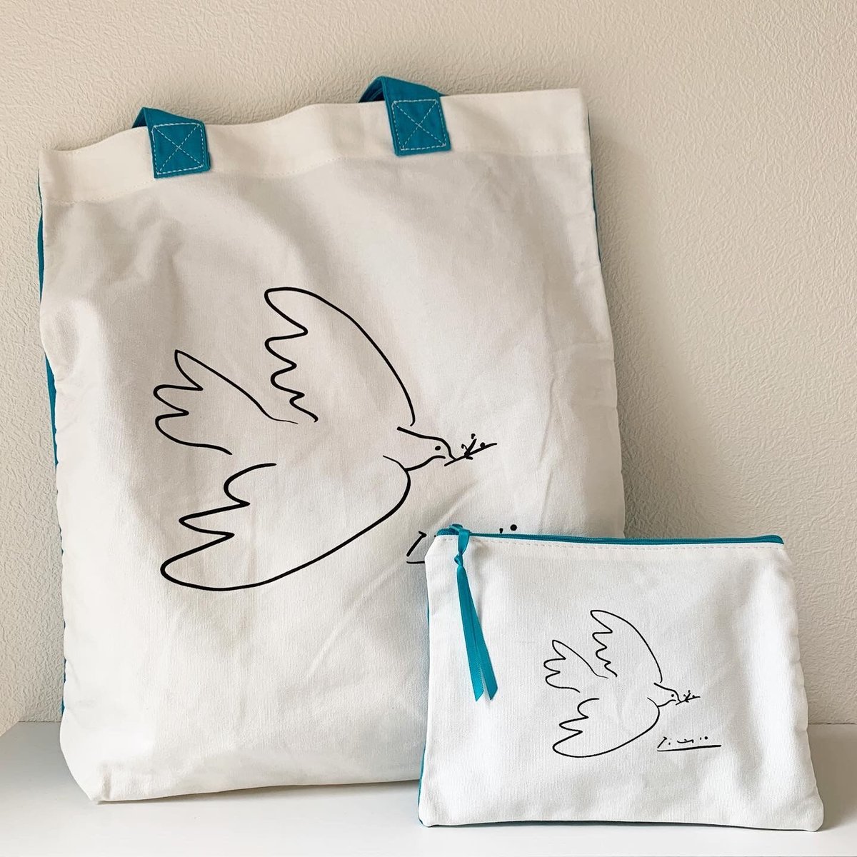 ピカソ】「平和の鳩」ポーチ / Picasso ピカソ】「平和の鳩」ポーチ / Picasso