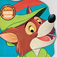 A PURNELL SHAPE BOOK Walt Disney's ROBIN HOOD