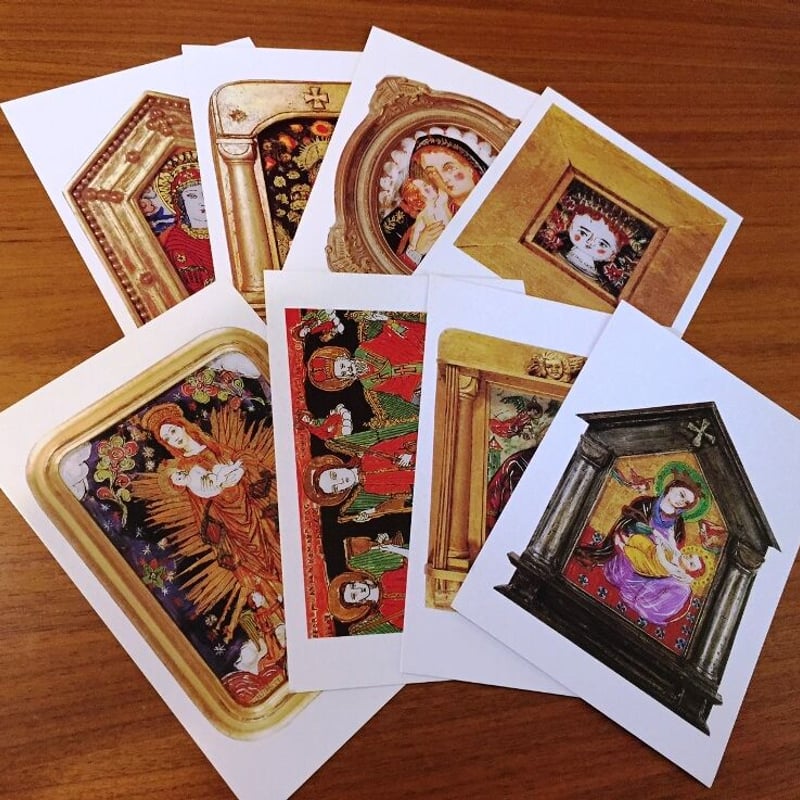 近藤善次郎のイコン 硝子絵の聖母 特装署名 | 古本選堂 online store