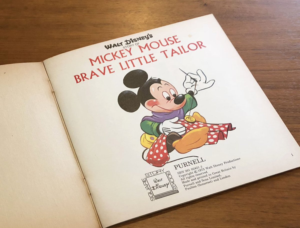 Mickey Mouse, BRAVE LITTLE TAILOR | 古本選堂 online