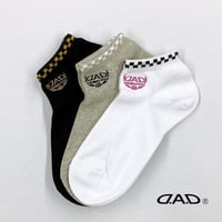 D.A.D　メンズスニーカーソックス　3足セット 25～27㎝
