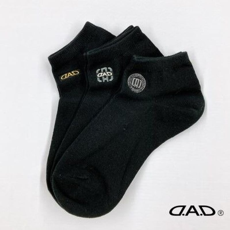 D.A.D メンズスニーカーソックス 3足セット | サンズ