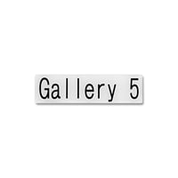 Gallery 5 / Magnet ( HORIZONTAL )