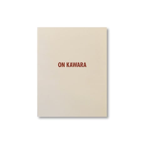 On Kawara / On Kawara (1991)
